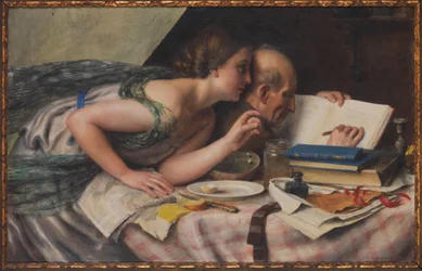 Der Dichter und seine Muse, 1925
