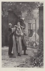 Ihr letzter Blick auf das Zuhause