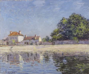 Bords du Loing, Saint-Mammes (Der Fluss Loing bei Saint-Mammes), 1885