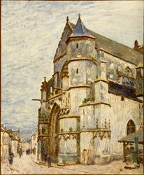 Kirche in Moret nach dem Regen, 1894