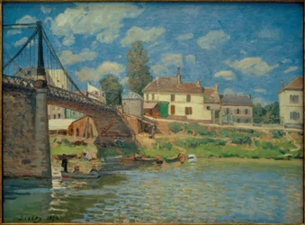 Die Brücke von Villeneuve-La-Garenne