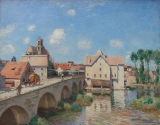 Die Brücke von Moret