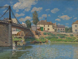 Die Brücke bei Villeneuve-la-Garenne, 1872