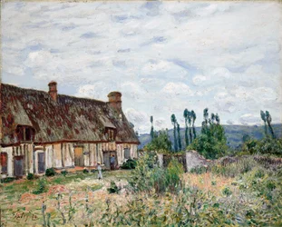 Das verlassene Strohdachhaus, 1894
