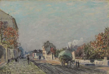 Eine Straße in Marly, 1876