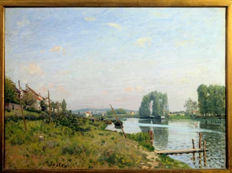 Blick auf die Insel Saint Denis