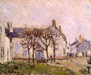 Dorfstraße, Moret-sur-Loing, ca. 1894
