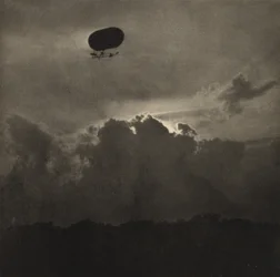 Ein Luftschiff, veröffentlicht im Oktober 1911
