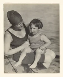 Marie Rapp Boursault und Yvonne Boursault, Lake George