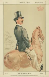 HSH Der Herzog von Teck, Der beliebteste der Prinzen, er hat die beliebteste der Prinzessinnen geheiratet, 14. Mai 1870, Vanity Fair Karikatur