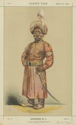 Der Nawab Nazim von Bengalen, Behar und Orissa