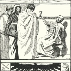 Hannibal begeht Selbstmord durch Gift, ca. 181 v. Chr.