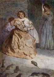 Rattenplage während der Belagerung von Lucknow, Indischer Aufstand, 1857