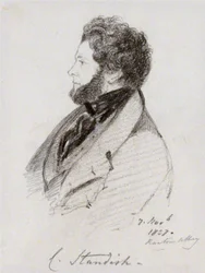 Porträt von Lord Charles Strickland Standish (1790-1863) von Alfred Graf D’Orsay