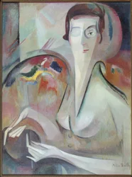 Selbstbildnis Alice Bailly
