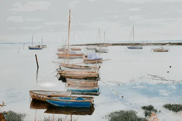Boote im Leigh-Hafen, 2018