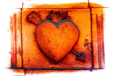 Georgisches Herz, aus der Serie Herzen