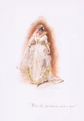 Aber oh, sie tanzt so!, aus Some Old Love Songs, veröffentlicht von Hildesheimer & Faulkner, 1892