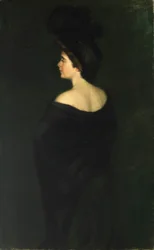 Laura in Schwarz, 1899