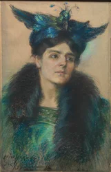 Marianne mit Hut