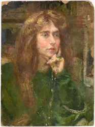 Natalie mit Halskette