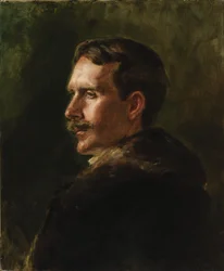 Der Pelzmantel, ca. 1898