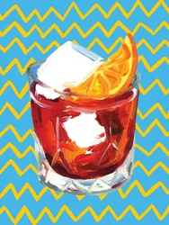 Negroni-Blau
