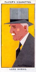 Martin Bladen Hawke, 7. Baron Hawke, britischer Cricketspieler, 1926
