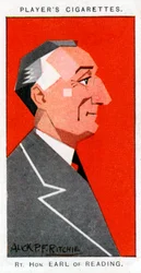 Rufus Isaacs, 1. Marquess of Reading, Lord Chief Justice und Diplomat, 1926