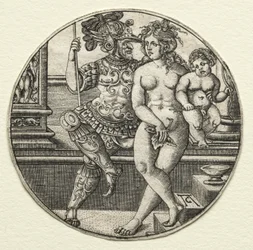 Mars, Venus und Amor, 1520er Jahre