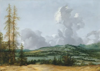 Hügelige Landschaft