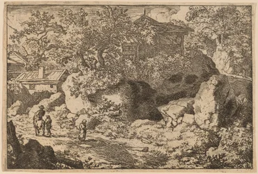 Bauer zu Pferd, wahrscheinlich ca. 1645-1656