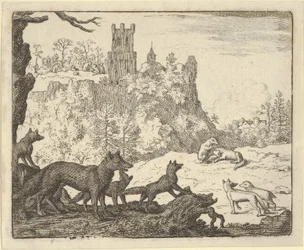Renard verlässt mit dem Dachs, 1650-75
