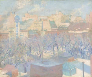 Madison Square, Schnee, 1904