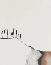 Minimalistische Bergidylle