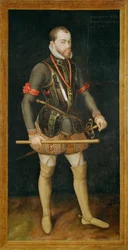 König Felipe II, Sohn von Kaiser Karl V und König von Spanien