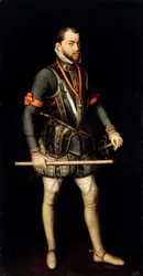 Porträt von Philipp II., König von Spanien