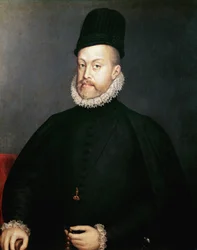 Porträt von Philipp II., König von Spanien (Gemälde, ca. 1580)