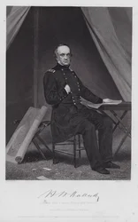 Henry Wager Halleck (Gravur)