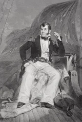 Porträt von Oliver Hazard Perry (1785-1819)