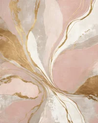 Vergoldeter Blush-Fluss