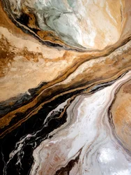 Goldener Marmorfluss