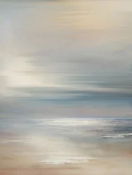Nebliger Ozeanhorizont