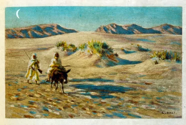 Illustration von Dinet aus 