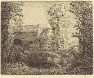 Brücke an der Mühle