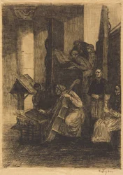 Chor in einer spanischen Kirche (La choeur d
