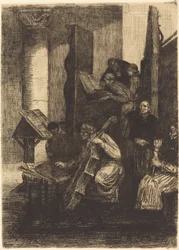 Chor in einer spanischen Kirche