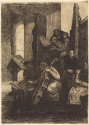 Chor in einer spanischen Kirche