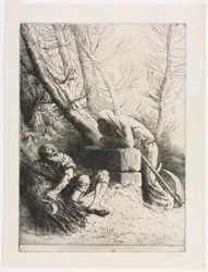 Der Tod und der Holzfäller