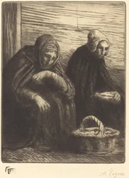 Eierverkäuferinnen, 2. Platte